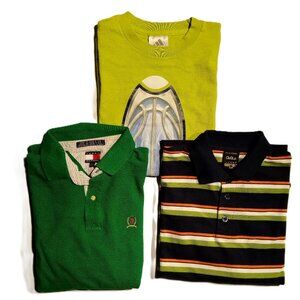 Boys Tops  3 piece lot  size  L/XL  Adidas/Old Skool/Hilfiger  VGC  Nice variety